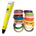 3D-ручка MYRIWELL RP-200B Yellow (PLA, PCL)